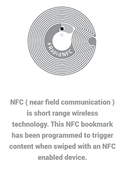 NFC wireless technology triggers digital book content